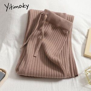 Yitimoky - Wijde Pijpen Broek - Wit - Casual - Joggingbroek