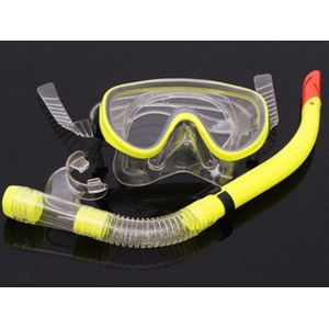 Zwemmen Scuba Anti-Fog Goggles Mask Dive Onder water Duiken Bril Dompelpompen w/Dry Snorkel Set 3 Kleuren silicon