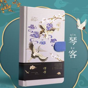 Chinese Oudheid Stijl Creatieve Hardcover Dagboek Boeken Kleur Binnenpagina Notebook Wekelijkse Planner Handbook Plakboek Journal