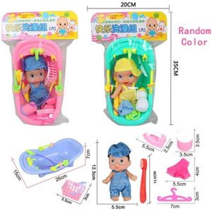 Babypop Bad Speelgoed Set Jongens En Meisjes Bad Speelgoed Spelletjes Voor Kinderen Willekeurige Kleur Andere Beroepen Speelgoed