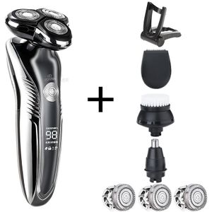 Heren Scheerapparaat Elektrisch Scheerapparaat Voor Mannen Machine Scheren Tondeuse Machine Multifunctionele 4 In 1 Scheermes Usb Opladen Epilator