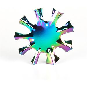 Nail Tool Cutter Franse Lijn Rand Glimlach Vorm Trimmer Template Multicolour Rvs Patroon Stempel Gereedschap