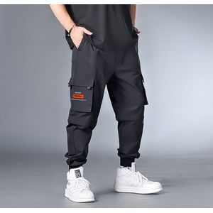 7XL 6XL Xxxxl Plus Cargo Harembroek Lente Grappige Streetwear Japanse Hip Hop Heren Joggingbroek Casual Zakken Mannen Joggers