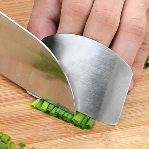 1Pcs Rvs Finger Guard Bescherm Vinger Hand Cut Hand Protector Mes Gesneden Vinger Bescherming Tool Keuken Tool