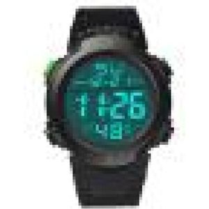 Waterdichte heren Jongen LCD Digitale Stopwatch Datum Rubber Sport Polshorloge Digitale Swim Horloge
