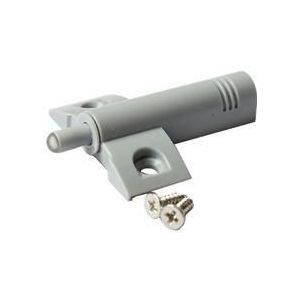 ZLinKJ 10 stks/partij Keuken Soft Quiet Close Kastdeur Lade Closer Damper Buffers + Schroeven Grijs