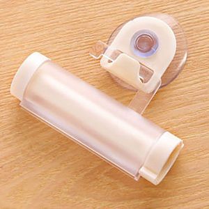 1Pcs Rolling Squeezer Tandpasta Dispenser Tube Partner Sucker Opknoping Holde Distributeur Tandpasta 5 Kleuren