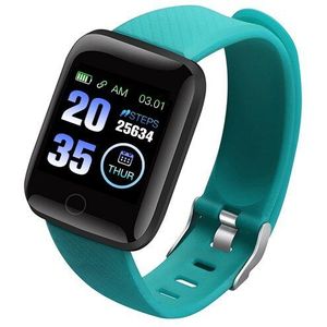 Smart Horloge 116 Plus Polsband D13 Hart Bloeddruk Waterdichte Fitness Armband Smartwatch Android Fitness Activiteit Band