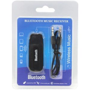 Draadloze Adapter Usb Dongle Voor Mobiele Telefoon Auto Speaker 3.5Mm Jack Aux Muziek Stereo Receiver Bluetooth Zender