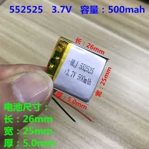 3.7 v lithium polymeer batterij 500 mA 602626 smart kind horloge, telefoon horloge 552525