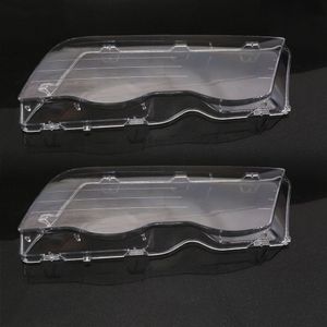 2 Stuks Auto Koplamp Glas Cover Voor Bmw E46 98-01 Clear 4 Deuren Automobiel Links Rechts Koplamp Auto mistlamp Lens Covers Styling