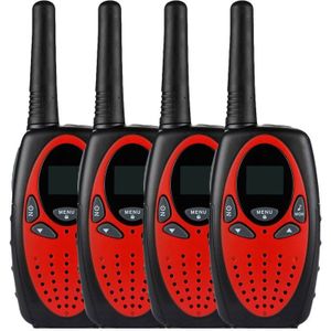 4X Radio Set 8 Canals Walkie Talkie Pmr Draagbare Radio Bereiken 5 Km 2 Way Radio Lcd Display UHF400-470MHZ