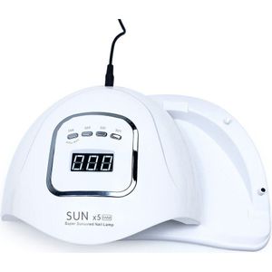Zon X5 2C Max 80W Led Uv Lamp Nail Dryer 45 Led Professionele Drogen Gel Polish 10/30/60/99 S Timer Auto Sensor Nail Art Machine