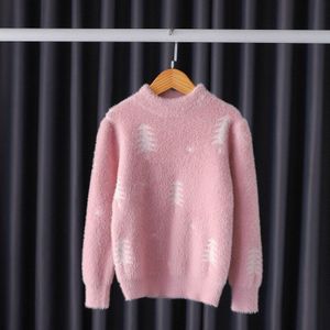 Ins Mode Meisjes Truien Winter Warm Fleece Truien Kinderen Kleding Uitloper Jumpers Trui