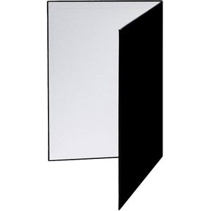 A3 Foleto Fotografie Karton Vouwen Reflector Zwart Zilver Wit Dik Papier Boek Board Reflecterende Voor Camera Photo