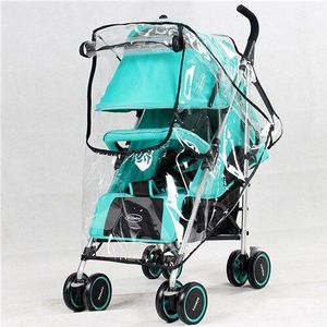 Kinderwagen Accessoires Regenhoes PVC Universele Wind Dust Shield Kinderwagen Kinderwagens Universele Waterdichte Bescherm Cover