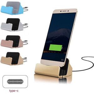 Usb Type C Draadloze Oplader Dock Voor Iphone Xr Xs 7 8 Plus Samsung S10 11 Note 10 Plus A70 a50 Oneplus 7 7T Pro Laadstation
