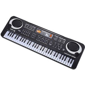 TSAI 61 Key Elektronische Piano Muziek Toetsenbord Met Microfoon Muziekinstrument Kinderen Vroege Educatieve Tool Voor Kid US EU