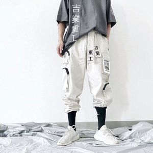Unsettle Japan Hip Hop Joggers Mannen/Vrouwen Harembroek Multi-Pocket Joggingbroek Streetwear Toevallige Heren Cargo Broek