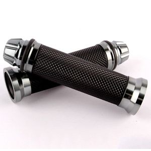 Universele Rubber Poreuze Carved Motorcycle Handvatten Voor Crossmotor Pit Bike Motocross Handgrepen Handgrepen 6 Kleuren