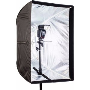 70*50 cm Fotoapparatuur Foto Studio Reflector Flash Doek Paraplu Softbox Voor Foto Video