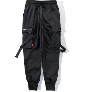 Multi-Pocket Techwear Cargo Broek Mannen Punk Harem Joggers Joggingbroek Broek Mannen Broek Koord Harajuku Hip Hop Street wear