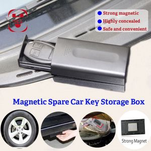 Draagbare Verborgen Magnetische Autosleutel Kluis Key Spare Lock Houder Doos Magneet Outdoor Stash Voor Home Office Auto Vrachtwagen geheime Doos