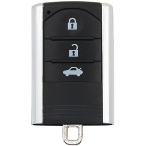 3/4 Knop Afstandsbediening Sleutel Shell Case Smart Autosleutel Behuizing Cover Voor Acura Tl Zdx Rdx Ilx Met Of Zonder nood Insert Sleutelblad