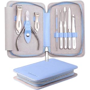 Familife Manicure Set, 7 In 1 Professionele Manicure Pedicure Set Nagelknipper Set, Rvs Professionele Grooming Kit