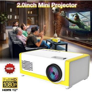 M1 Led Mini Projector Ultra Draagbare Hd 1080P Home Theater Av Usb Hdmi Projector Us/Eu/Uk/Au Energiebesparende Tft Lcd