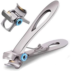 Nagelknipper Roestvrij Staal Brede Bekopening Manicure Nagelknipper Vingernagel Cutter Dikke Harde Ingegroeide Teennagel Pedicure Tool