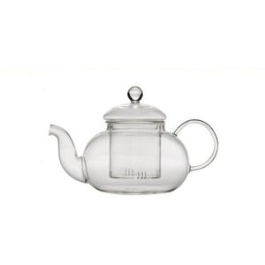 Hittebestendige Glas Flower Tea Pot, Glazen Theepot Met Theefilter Thee Blad Kruiden Koffie High-End