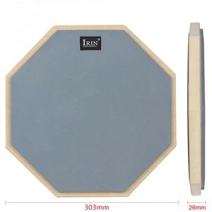 8/12 Inch Rubber Houten Domme Drum Praktijk Training Drum Pad Voor Jazz Drums Oefening Voor Slaginstrumenten Onderdelen