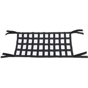 Zwarte Oxford Doek Multifunctionele Magic Sticker Dak Opslag Hangmat Dak Bescherming Netto 4X10 Mesh Geschikt Voor Jeep Wrangler