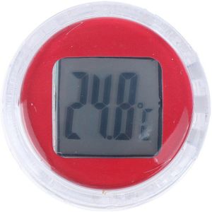 1Pc Mini Waterdichte Motorfiets Digitale Thermometer Waterdicht Klok Auto-interieur Horloges Instrumenten Motor Accessoires