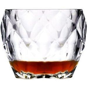 Salloping Paard Whiskey Glazen Diamant Cut Whisky Prisma Kristallen Ouderwetse Glas Wodka Tumbler Chivas Wijn Cup