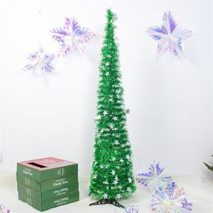 Pentagram Pull Bloem Kerstboom Opvouwbare Kunstmatige Kerstboom Partij Decoratie Levert Woondecoratie