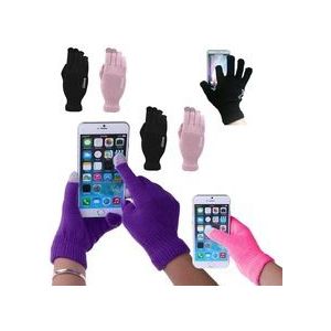 5 pairs Unisex Handschoenen Kleurrijke Mobiele Telefoon Aangeraakt Handschoenen Mannen Vrouwen Winter Wanten Zwart Warm Smartphone Rijden Handschoen