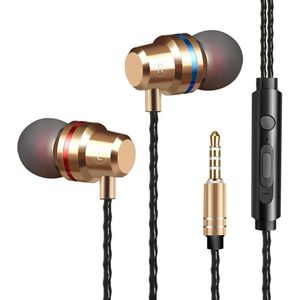 Bedrade Oordopjes Oortelefoon 3.5 Mm In-Ear Oortelefoon Met Microfoon Stereo Gaming Headset Voor Samsung Xiaomi Telefoon Sport headset