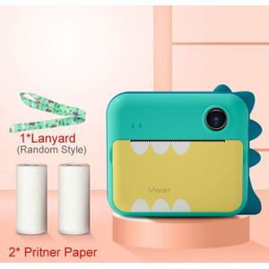 Kids Video Foto Camera Schattige Kinderen Instant Print Camera Speelgoed Voor Kinderen Meisjes Jongens Instantane Printer Kamera
