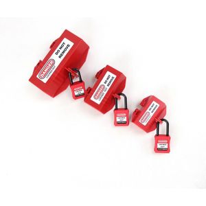 Elektrische Apparaat Grote Plug Lockout Tagout Doos Slot Apparaat Veiligheid LOTO Tool