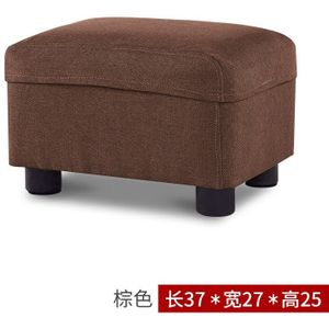 Creatieve houten stof ronde kruk thuis volwassen kinderen sofa kleine stoel mat moderne mode schoenen bench