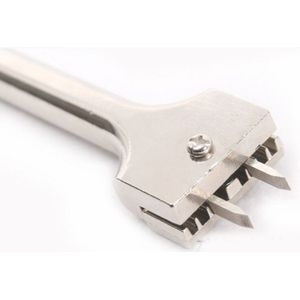 1 Pc Verstelbare Lederen Craft Magneet Metalen Knop Gat Puncher Diy Hand Tool Voor Gesp Gat Ponsen Maker