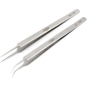 DIYFIX Precisie Pincet Ultra Dunne Anti-statische Straight Tips Tang Tangen voor Fly Line Vingerafdruk Telefoon Repair Hand Tool