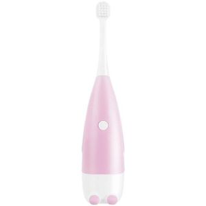 Elektrische Tandenborstel Met 2 Opzetborstels Battery Operated Mondhygiëne Tanden Borstel Zachte Bont Voor Kinderen