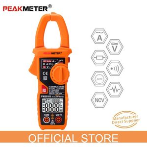 Smart Stroomtang PEAKMETER PM2018S Draagbare Digitale Multimeter AC Stroom Spanning Weerstand Continuïteit Meting Tester