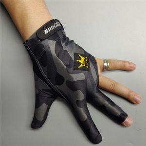 Biljart Handschoen Links Rechterhand Medium Billking Camouflage Carambole Handschoen 3 Vingers Professionele Zwembad Handschoen Biljart Accessoires