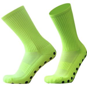 Effen Kleur Hexagon Doseren Sport Mannen Vrouwen Voetbal Sokken Ronde Siliconen Zuignap Grip Anti Slip Voetbal Sokken