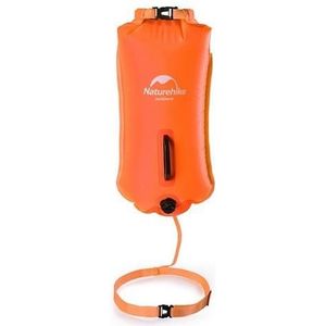 Naturehike Opblaasbare Zwemmen Beursgang Tas Reddingsboei Zwembad Floaties Dry Waterdichte Tas Voor Zwemmen Drifting Roze Oranje