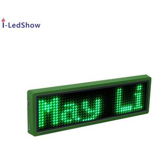 12*48 Pixel Bluetooth Led Badge Programmeerbare Scrolling Bericht Mini Led Display Diy Led Naam Sign Board